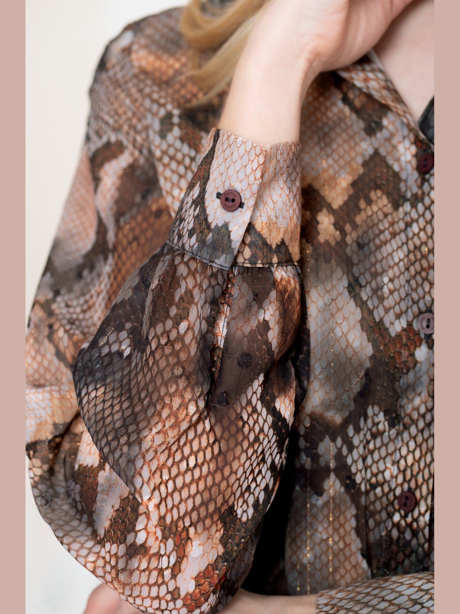 53634 - 20 925 Blouse print - Castelijn mode