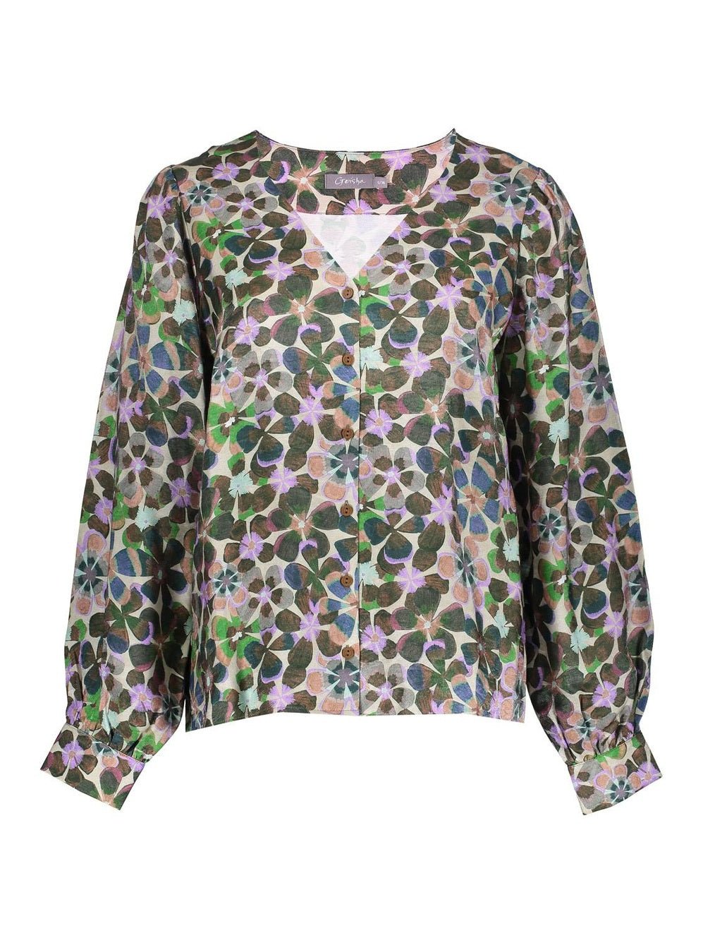 53636 - 20 - Blouse flowers - Castelijn mode