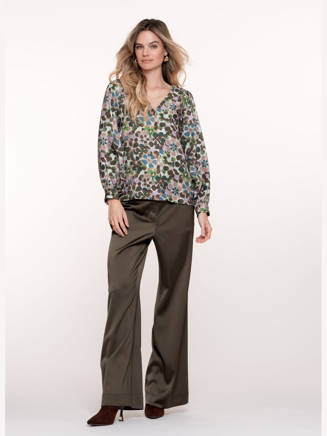 53636 - 20 - Blouse flowers - Castelijn mode