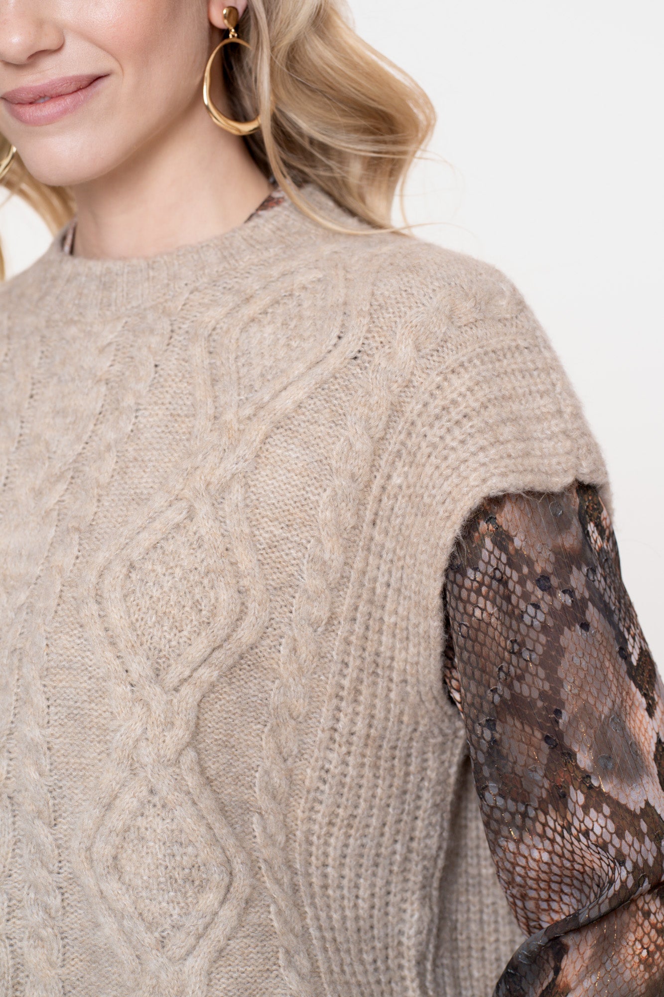 54587 - 70 - 720 Spencer cable argyle - Castelijn mode