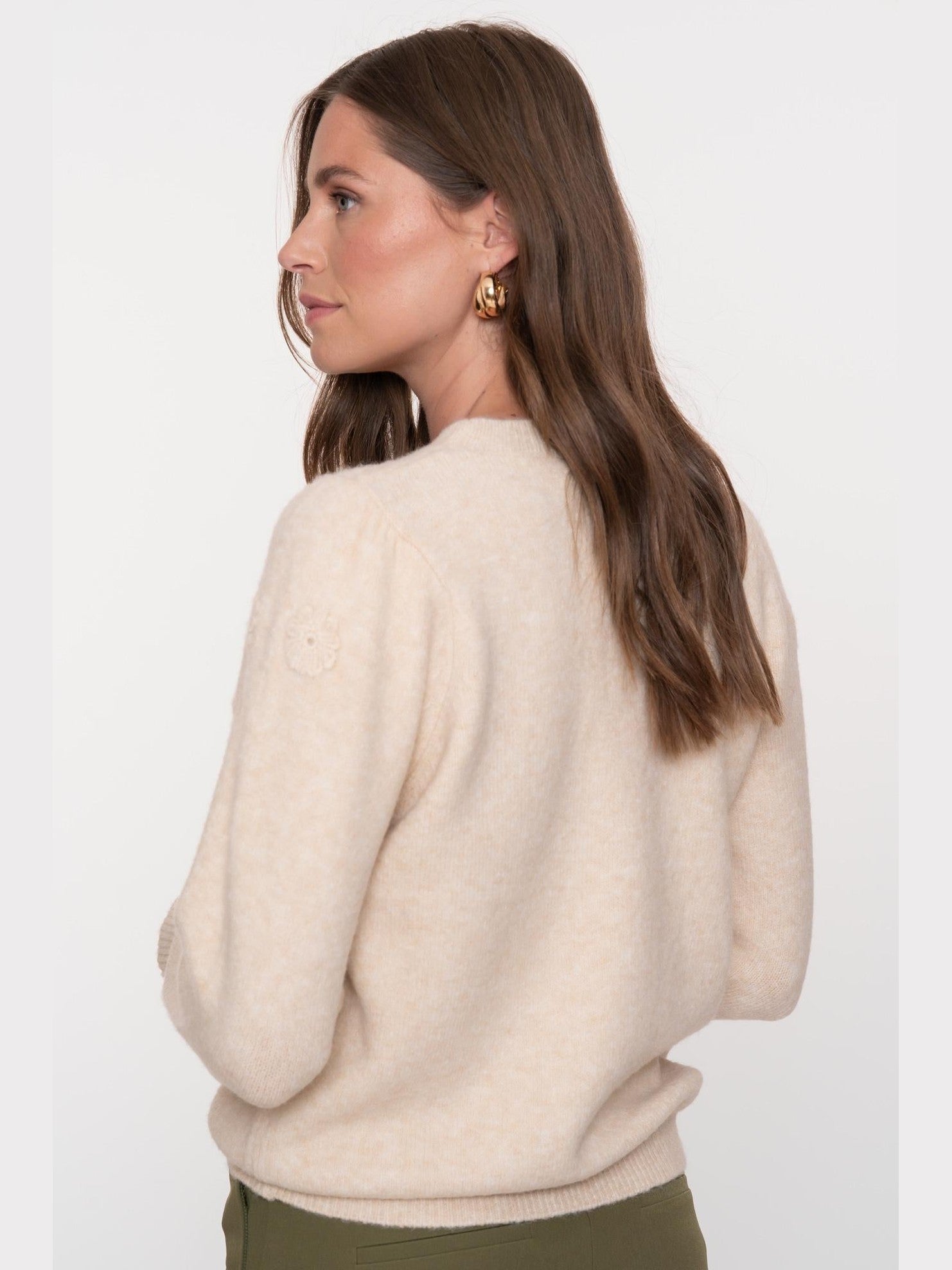 54849 - 14 - 720 Pullover flowers - Castelijn mode