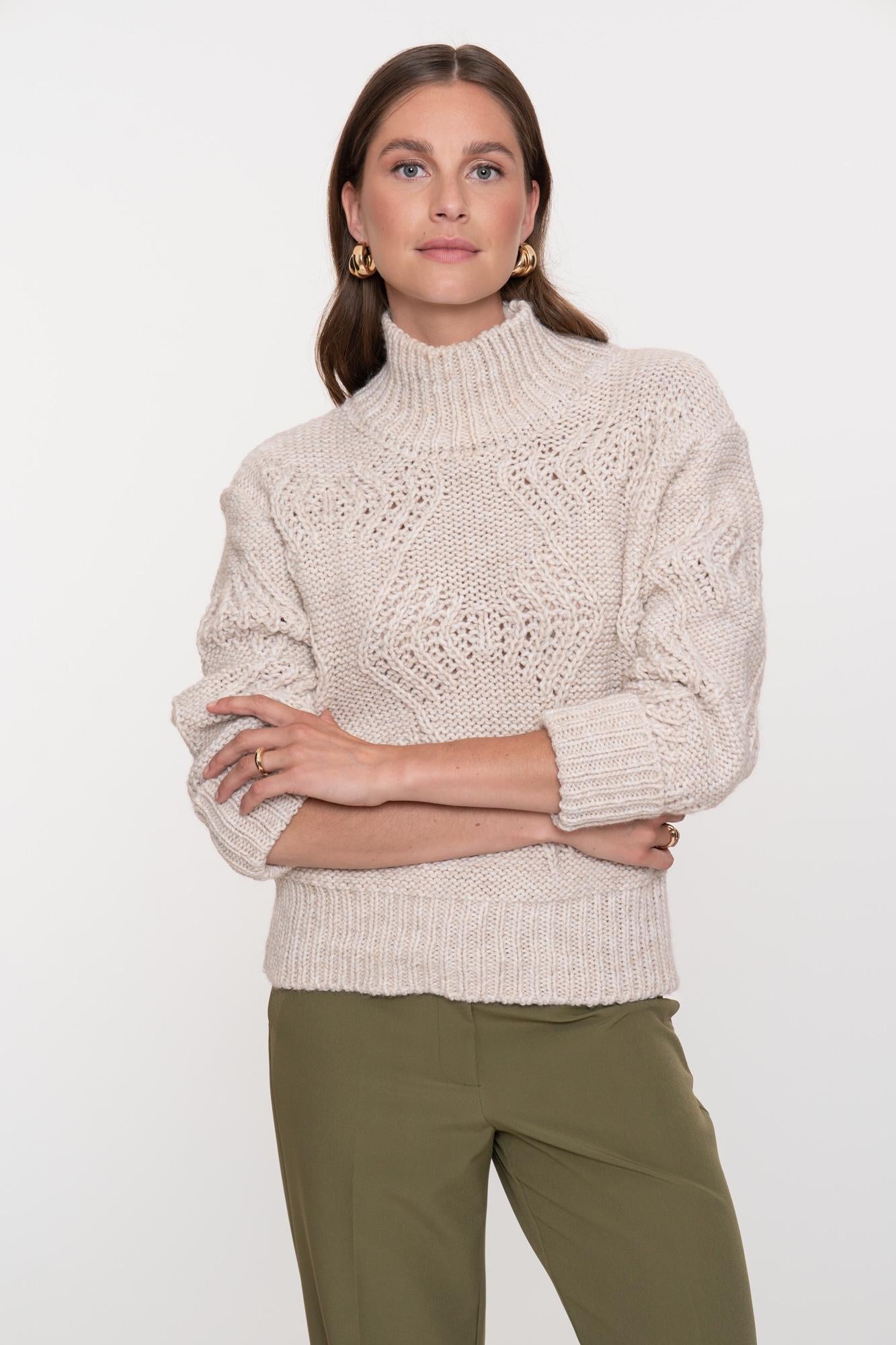 54881 - 70 pull fancy knit - 710 - Castelijn mode