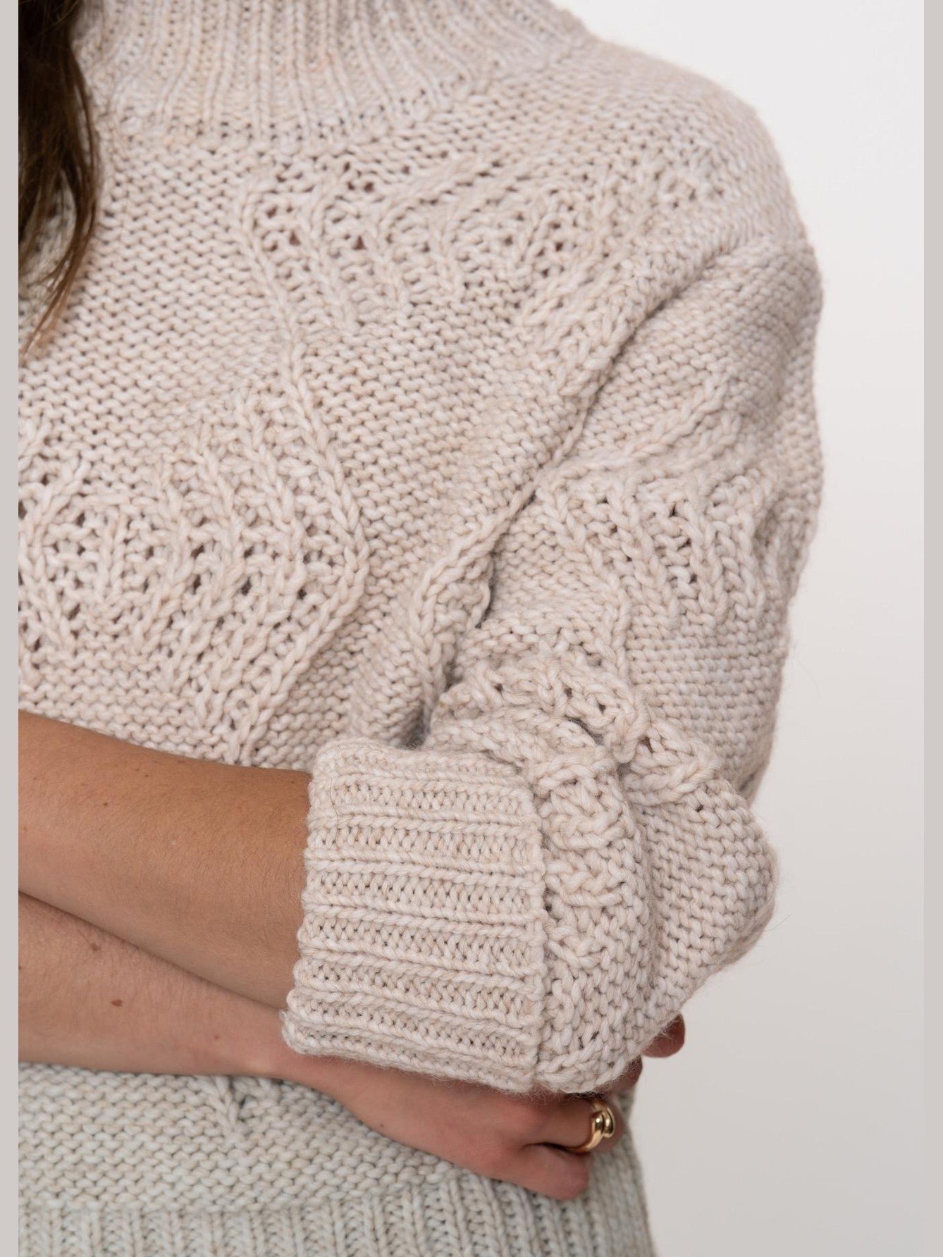 54881 - 70 pull fancy knit - 710 - Castelijn mode