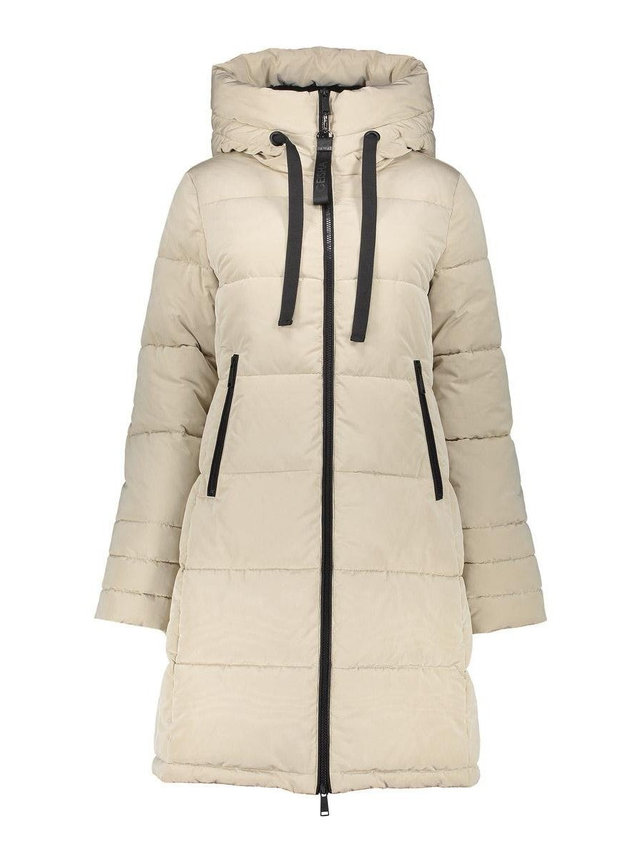 58512 - 12 Jacket velvet touch mid long - Castelijn mode