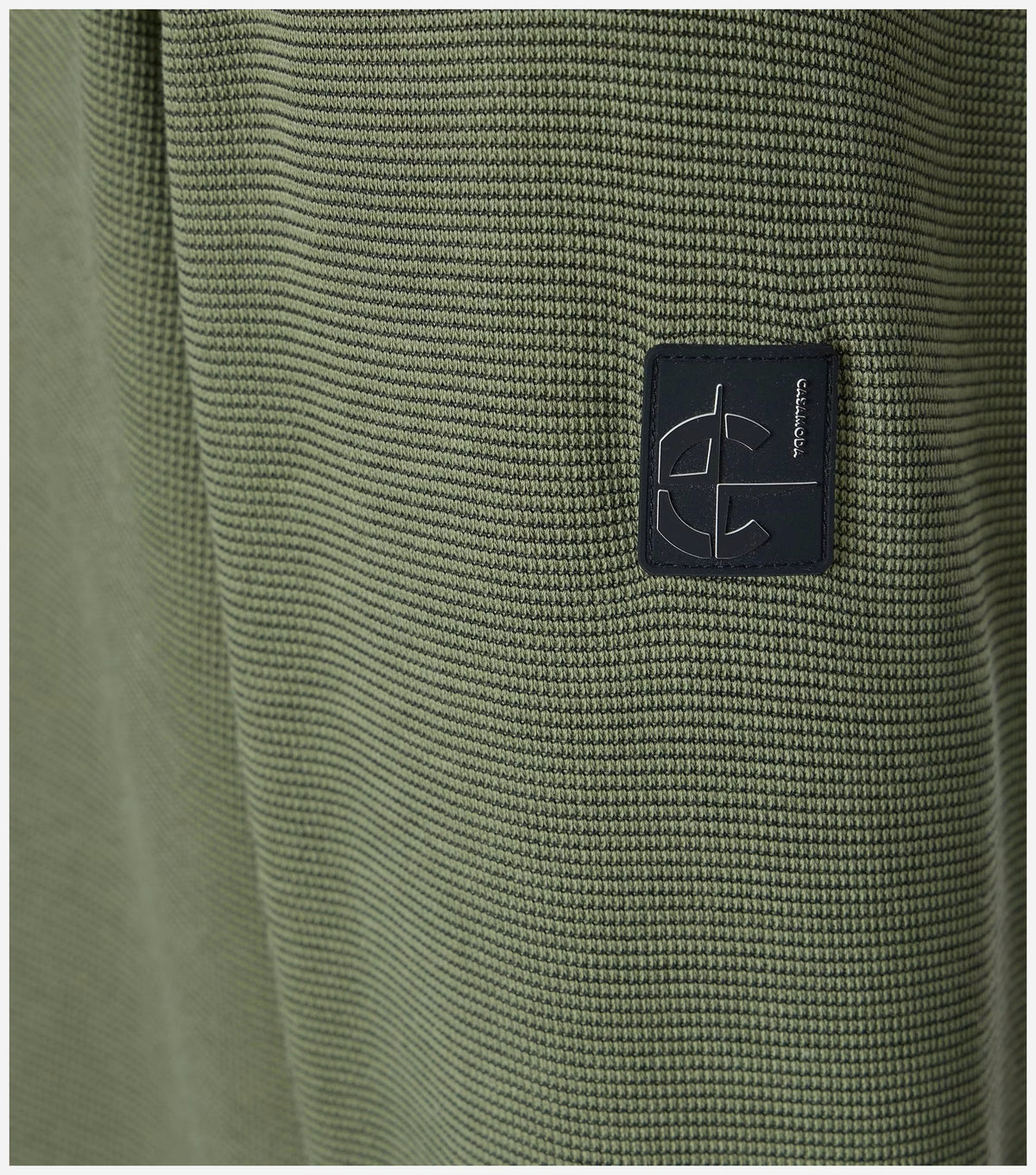 Casa Moda Sweattrui Half Zip Groen - Castelijn mode
