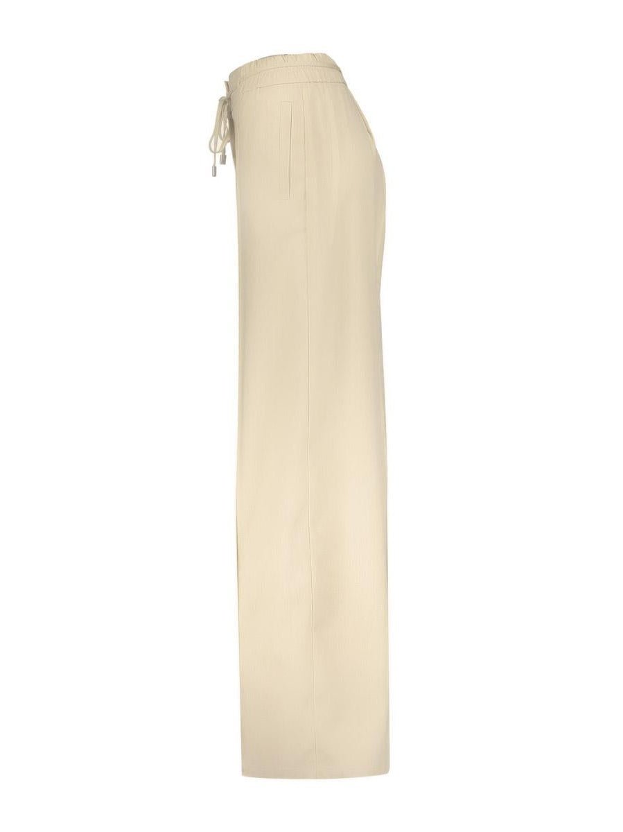 61041 - 10 broek wide leg zand - Castelijn mode