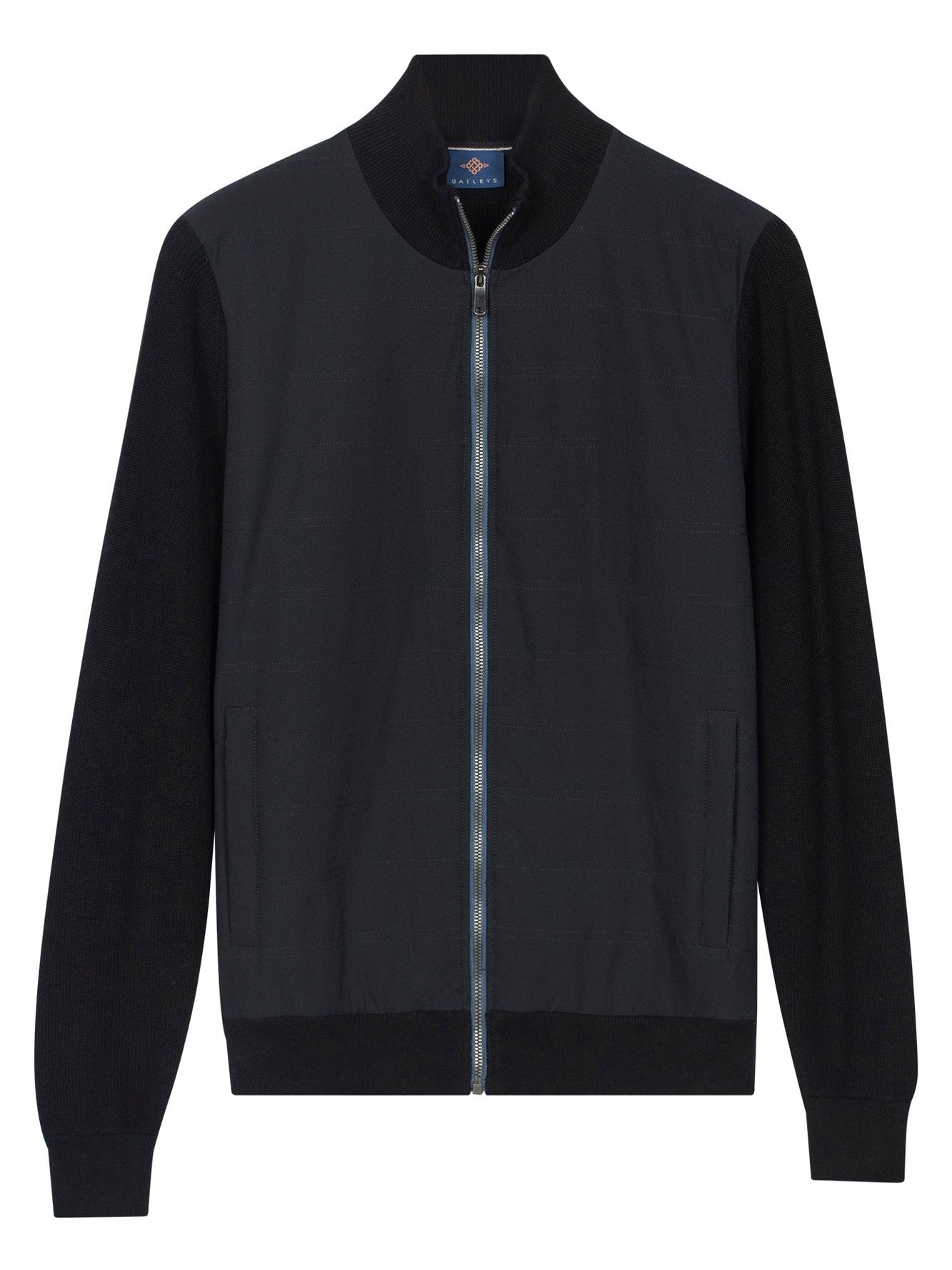 612019 Gewatteerd Vest donkerblauw - Castelijn mode
