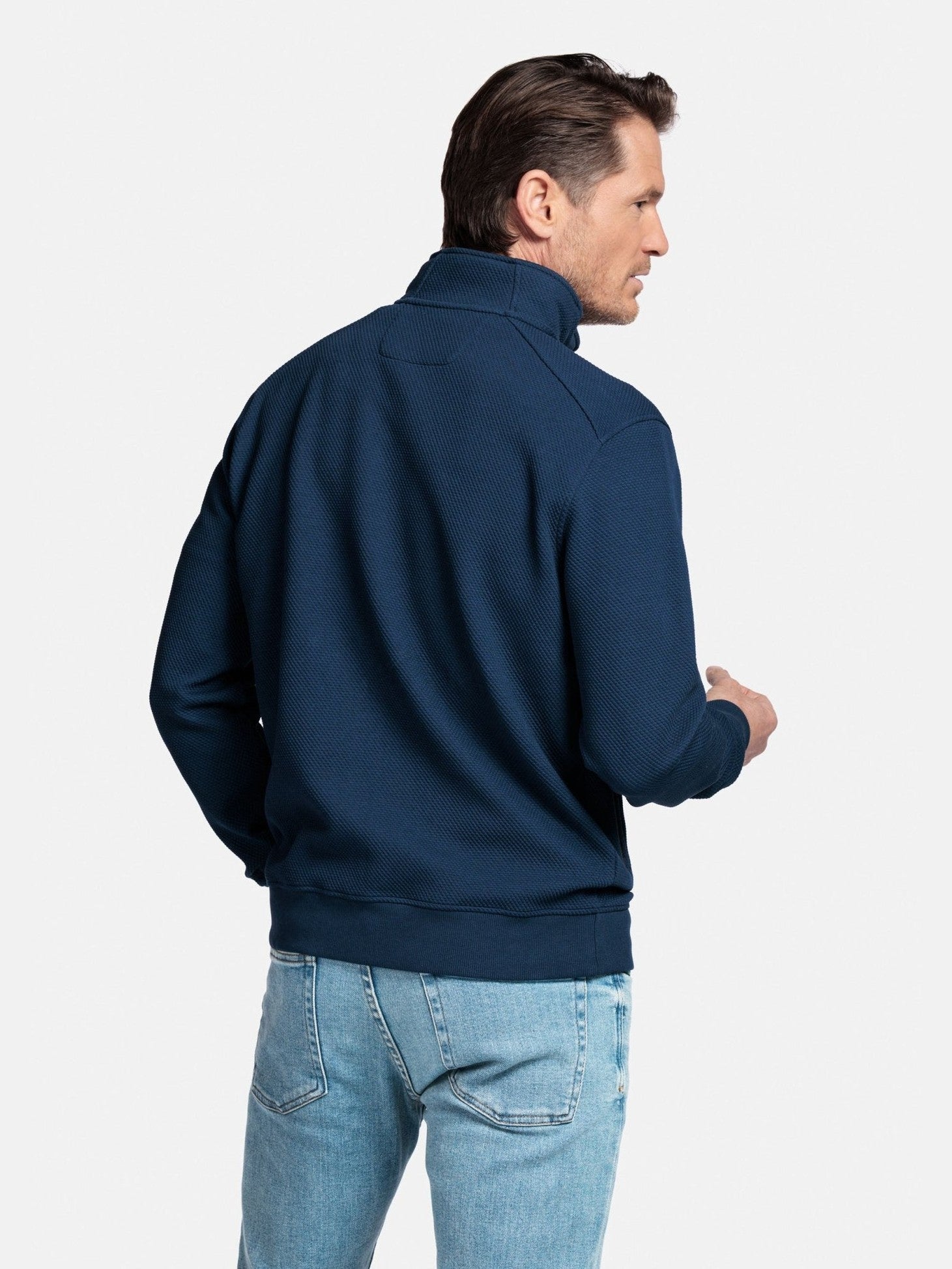 612232 Vest donkerblauw - Castelijn mode