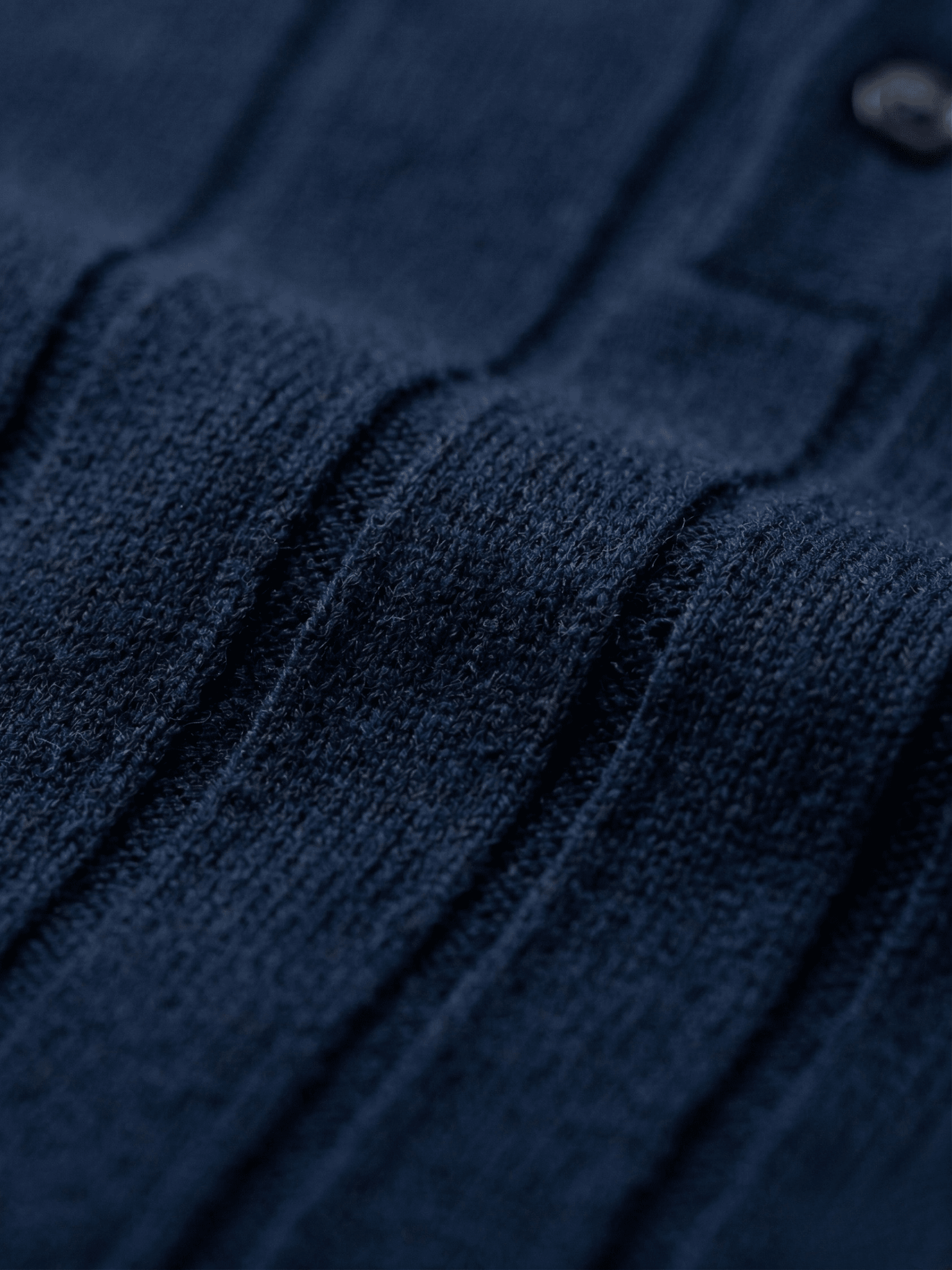 615781 Gebreide Polo donkerblauw - Castelijn mode