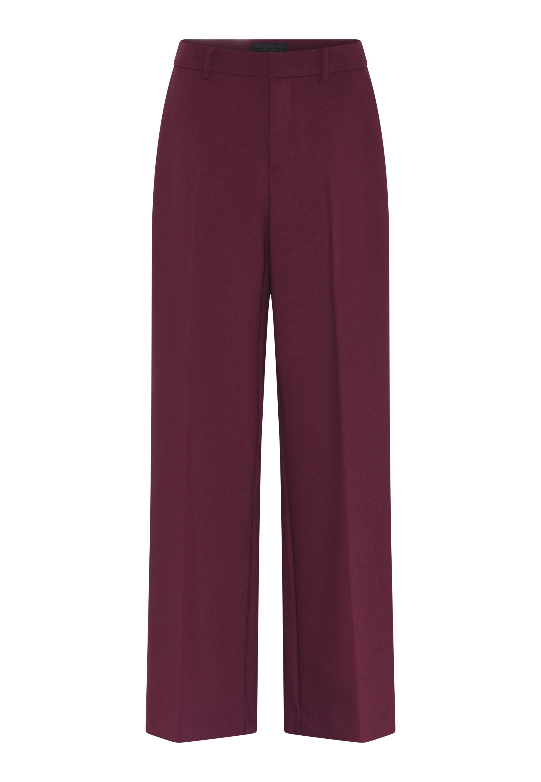 Wide Leg Pantalon Bordeaux