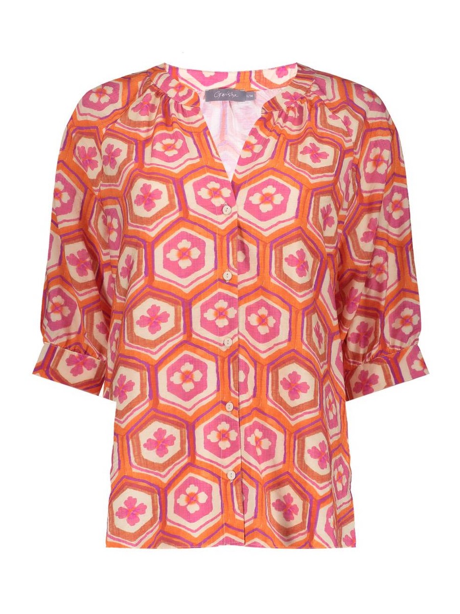 63245 - 20 718 Blouse multicolor - Castelijn mode