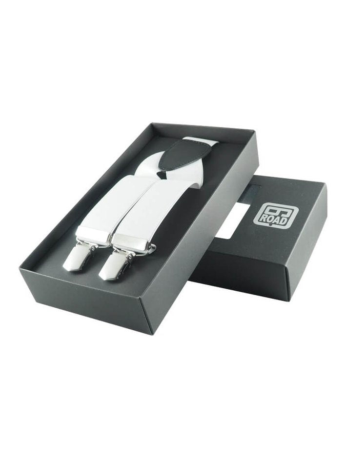 854010 – Basic bretel uni katoen stretch Wit - Castelijn mode