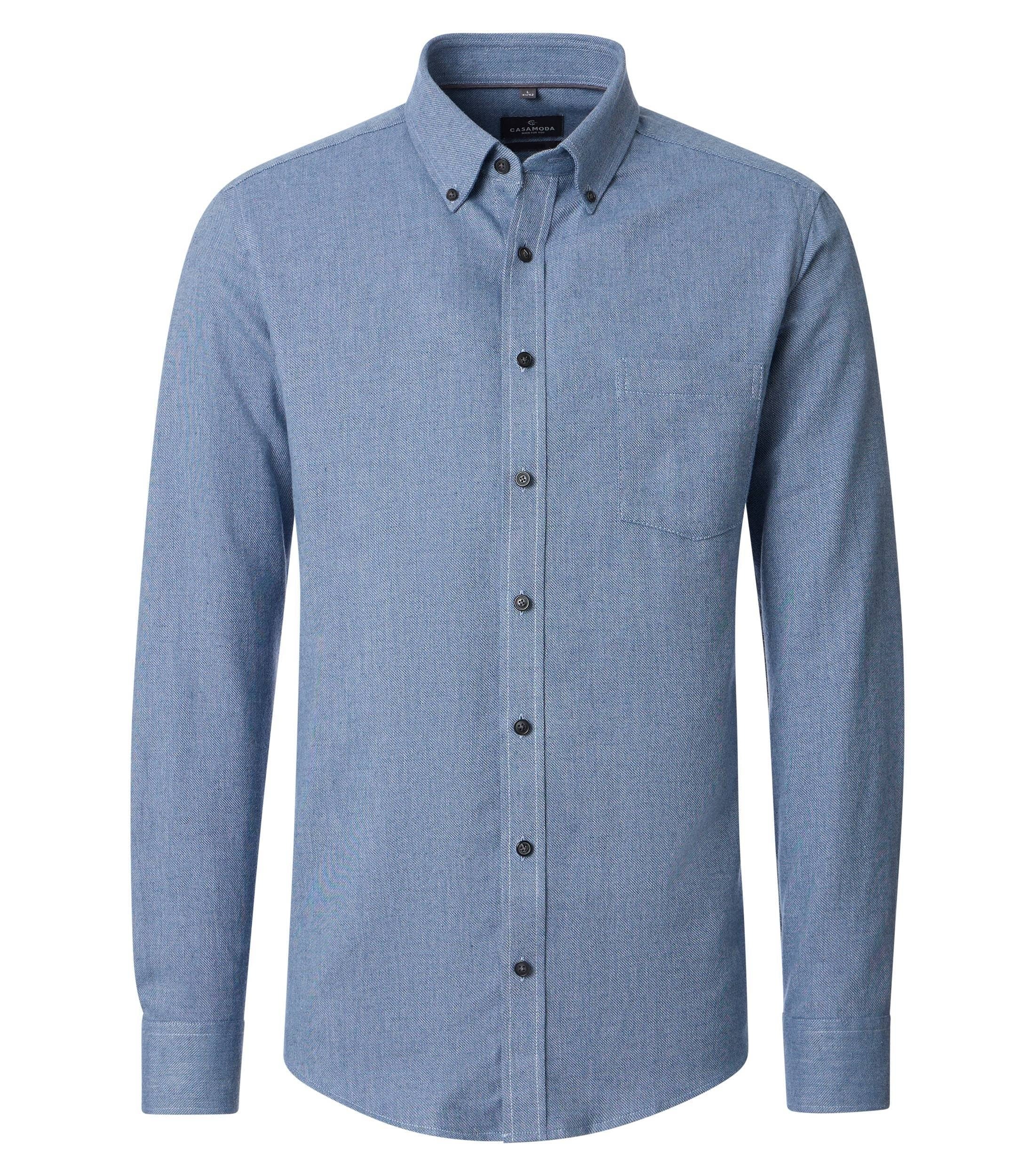 Overhemd Button Down Blauw