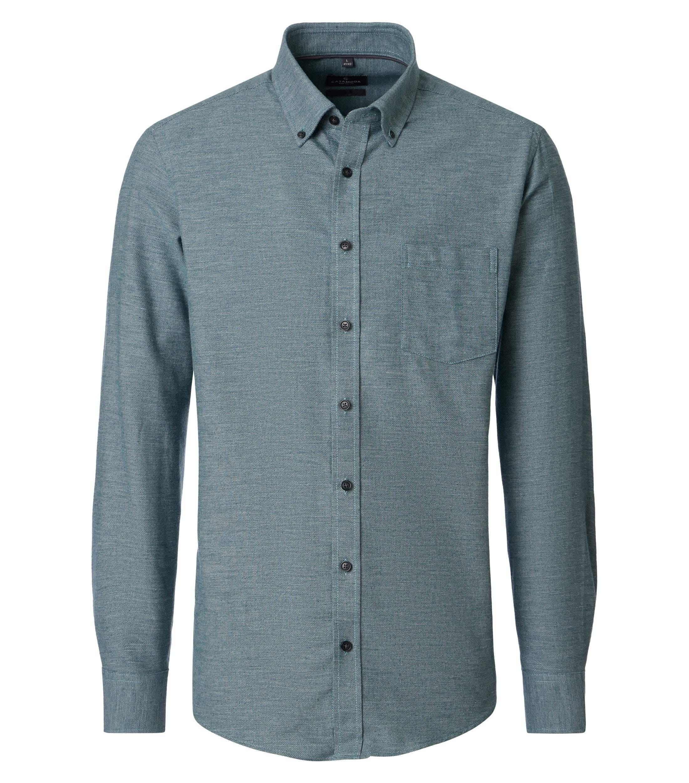 Overhemd Button Down Groen