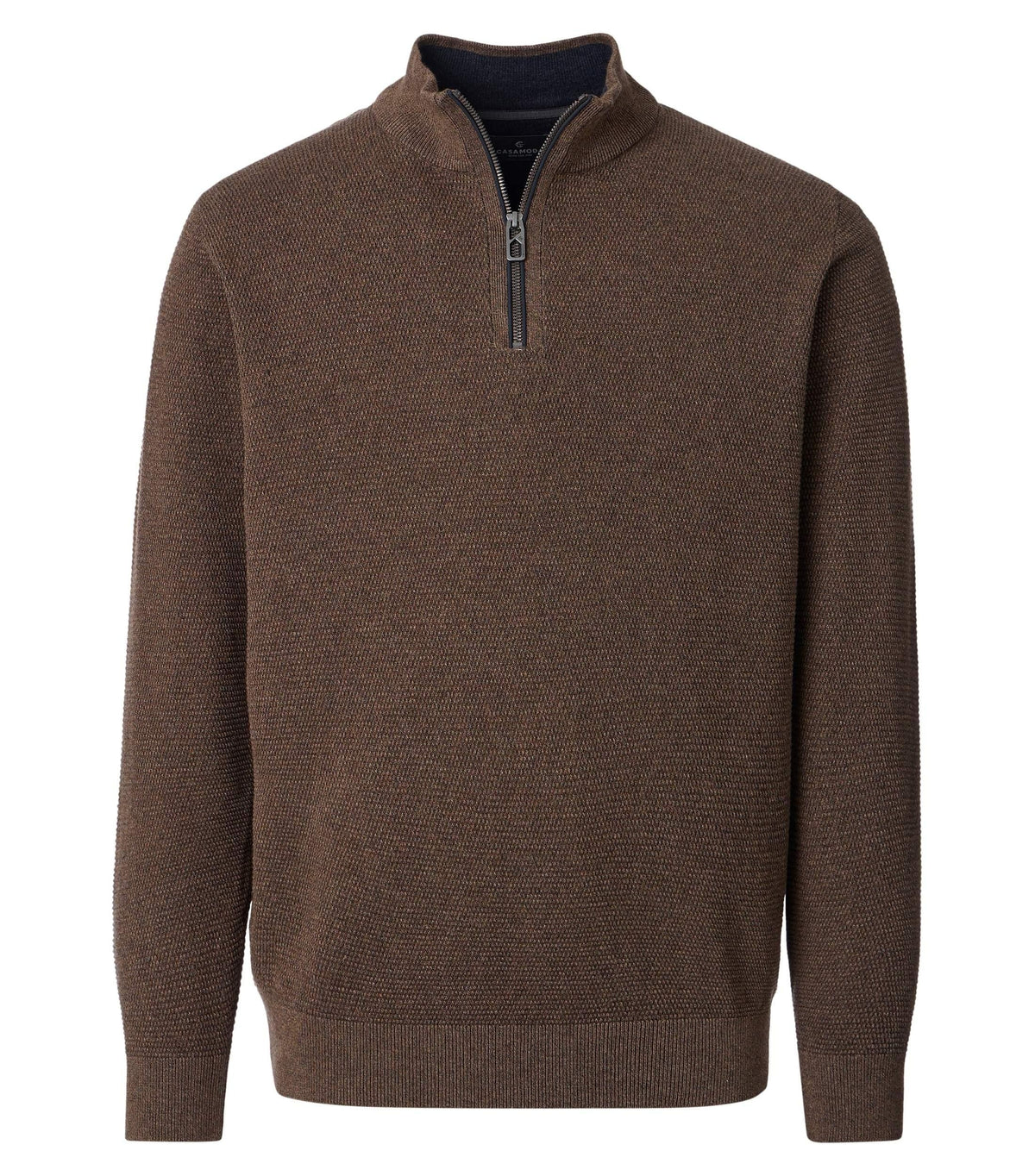 Trui Half Zip Bruin