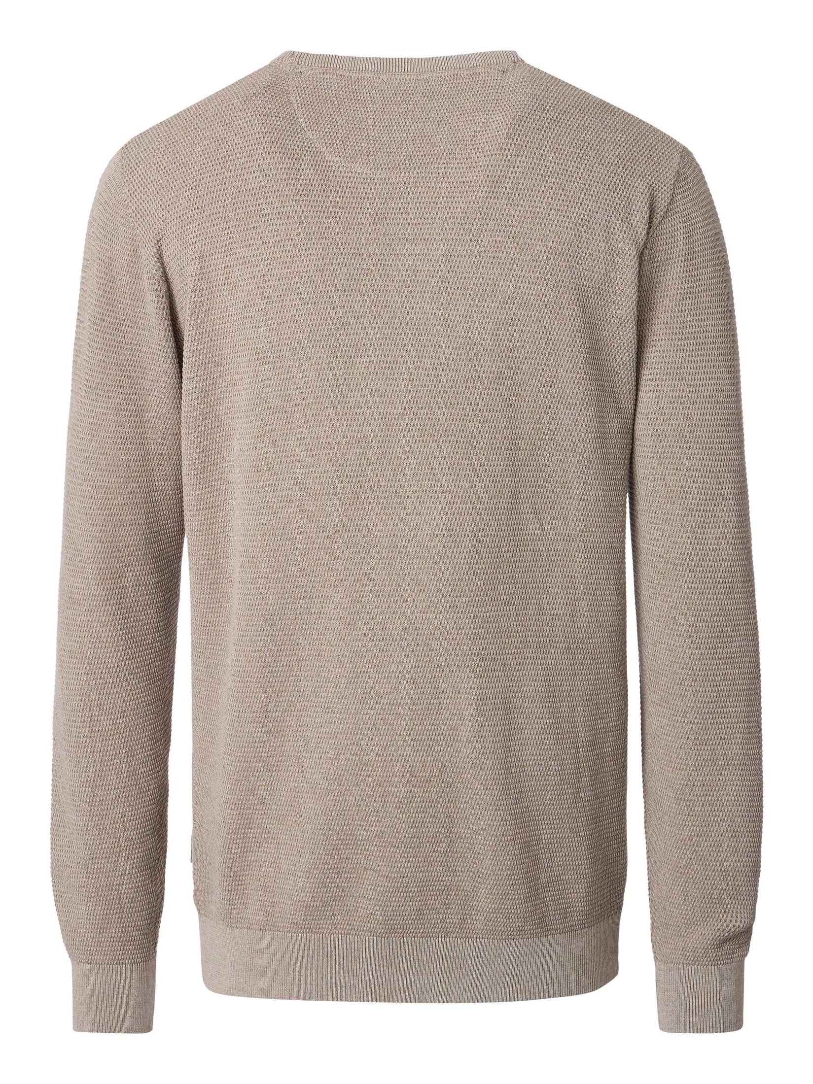 454478900-663 Trui rond hals beige - Castelijn mode