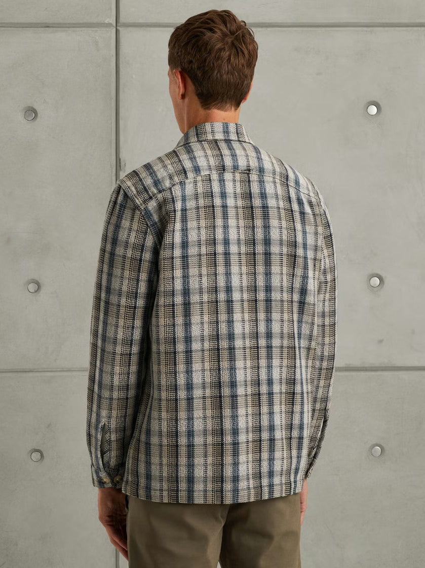 CSI2508205-9096 Check Double 8 Overshirt