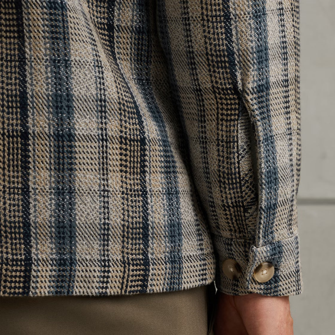 CSI2508205-9096 Check Double 8 Overshirt