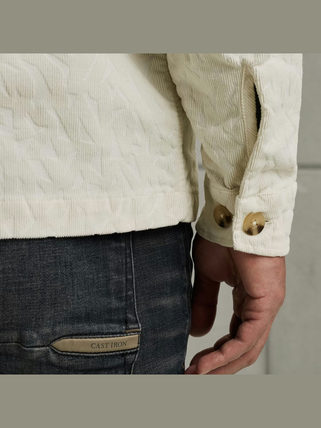 CSI2509227-9001 Overshirt van corduroy