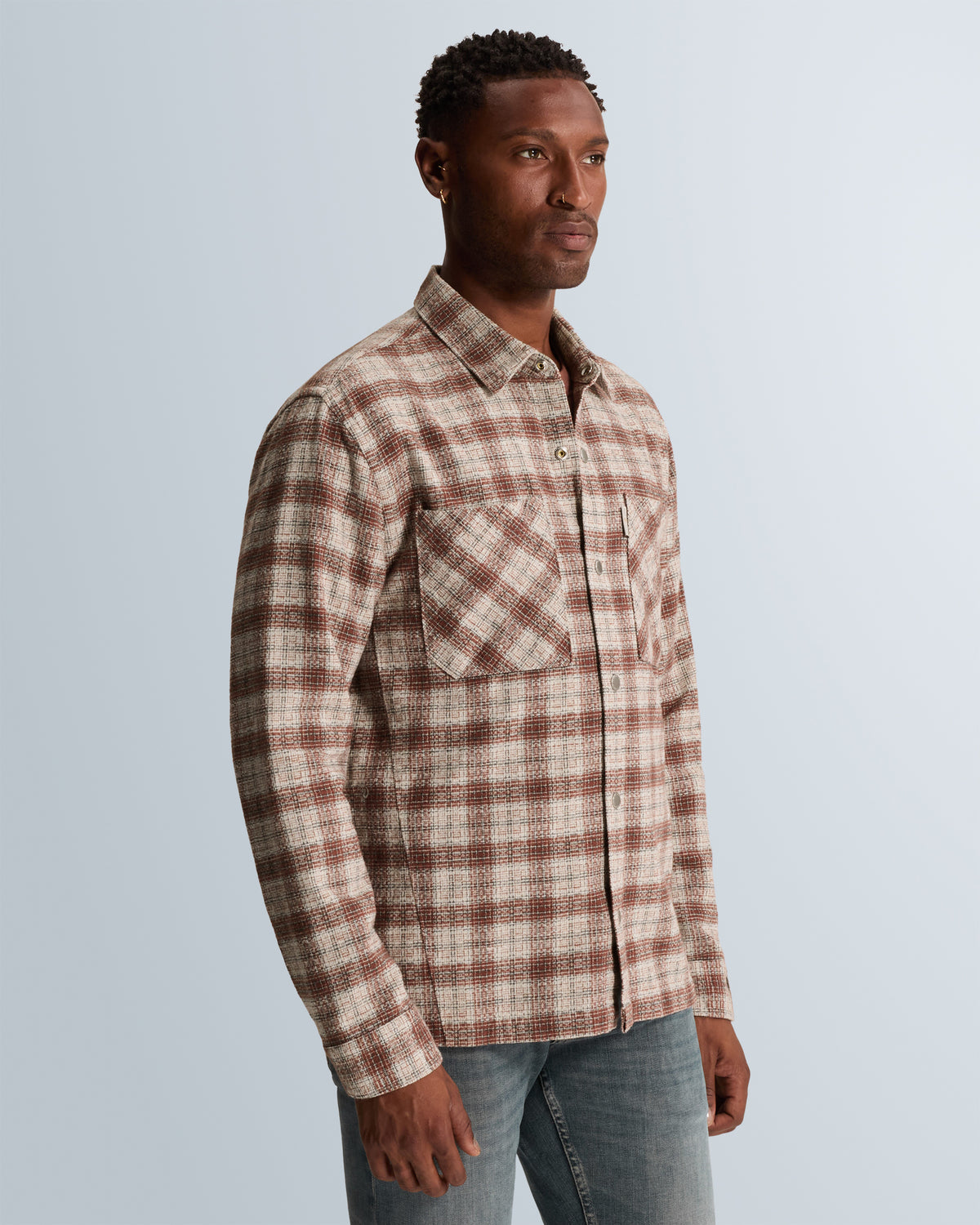 Cast Iron overshirt grijs – achterkant