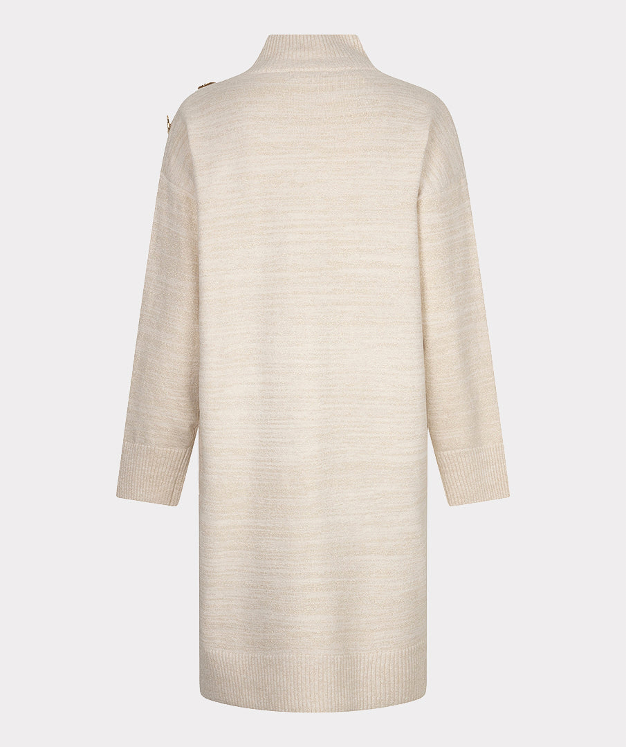Jurk Melange Lurex Beige