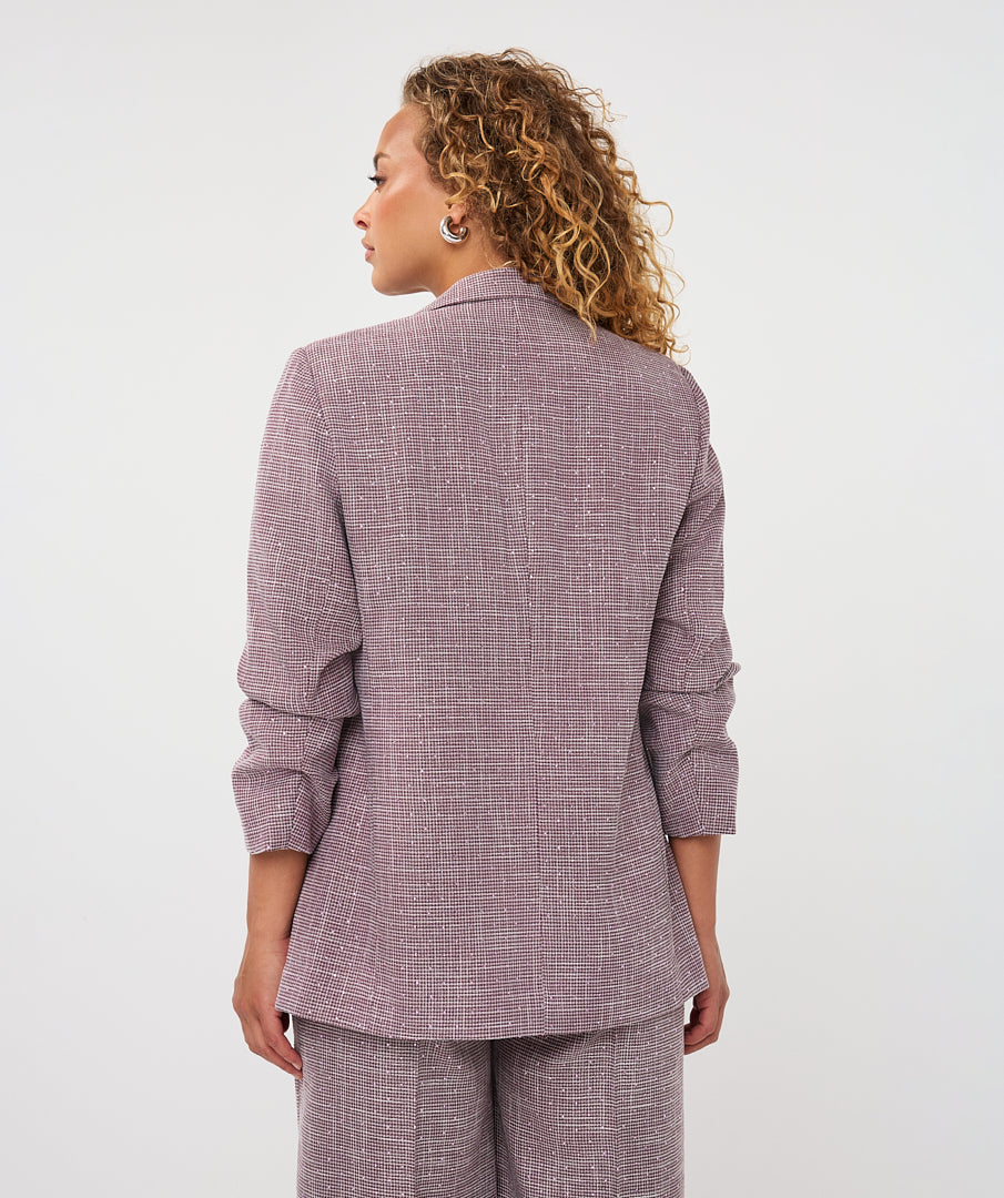 Blazer Glitter Taupe