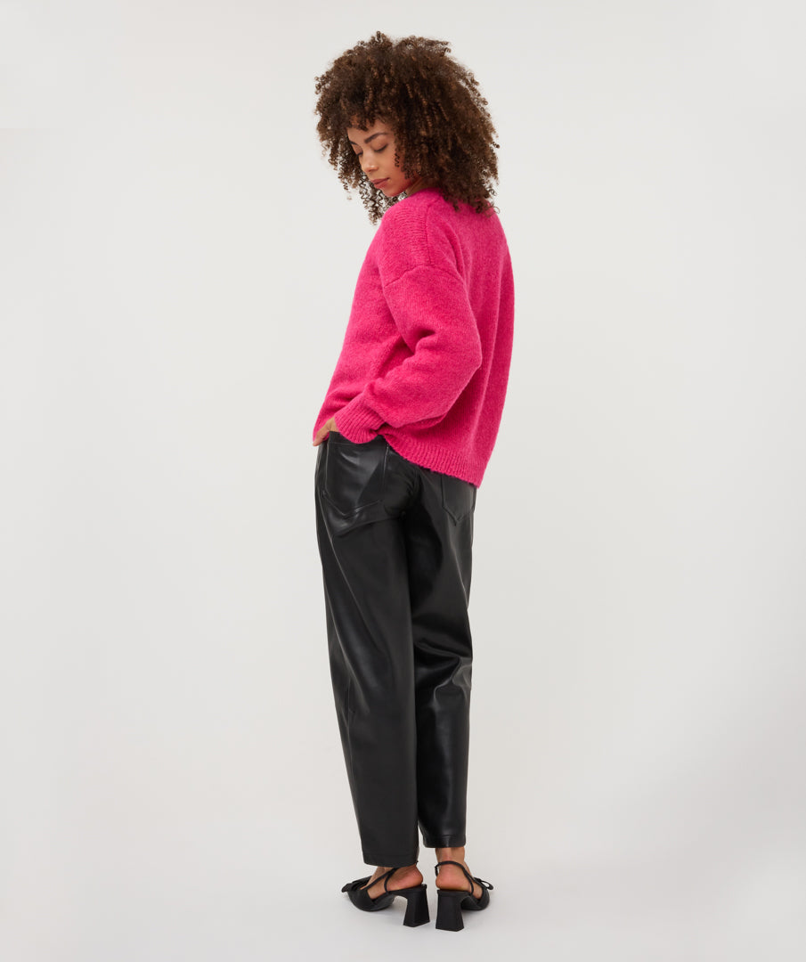 Trui Ronde Hals Roze