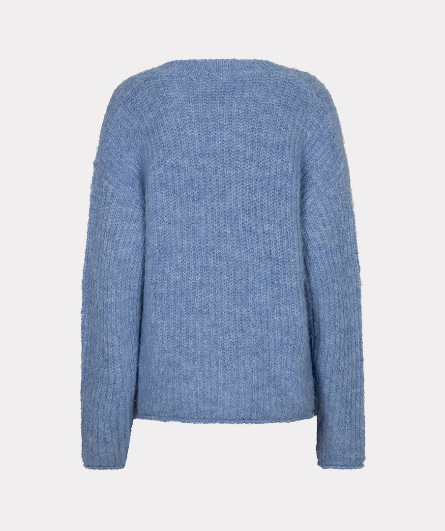 Vest Sierknopen Blauw