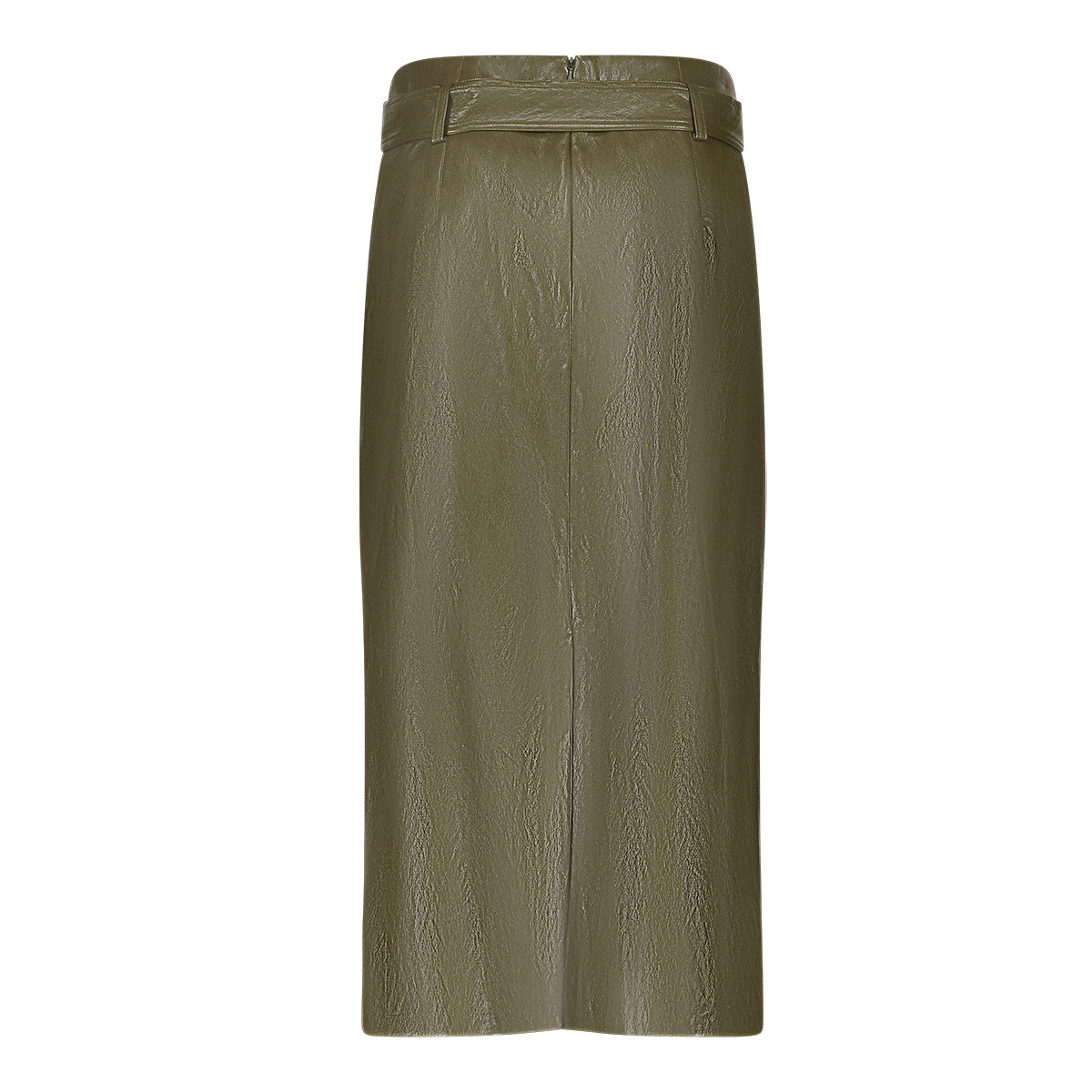 Rok Leatherlook Mosgroen