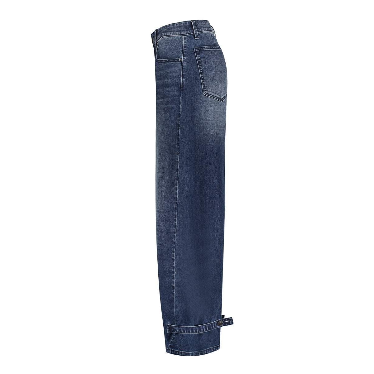 Barrel Jeans Blauw