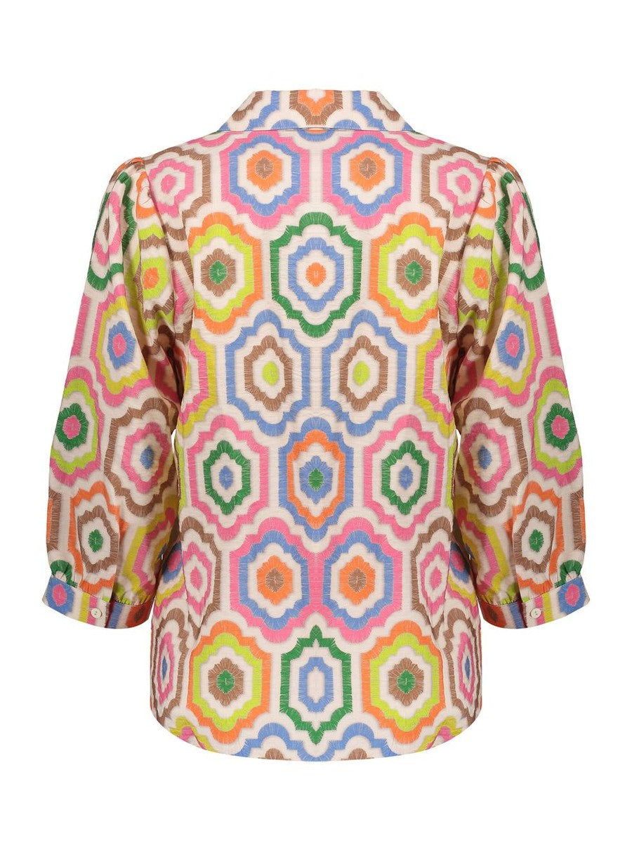 63280-20 718 Blouse met print