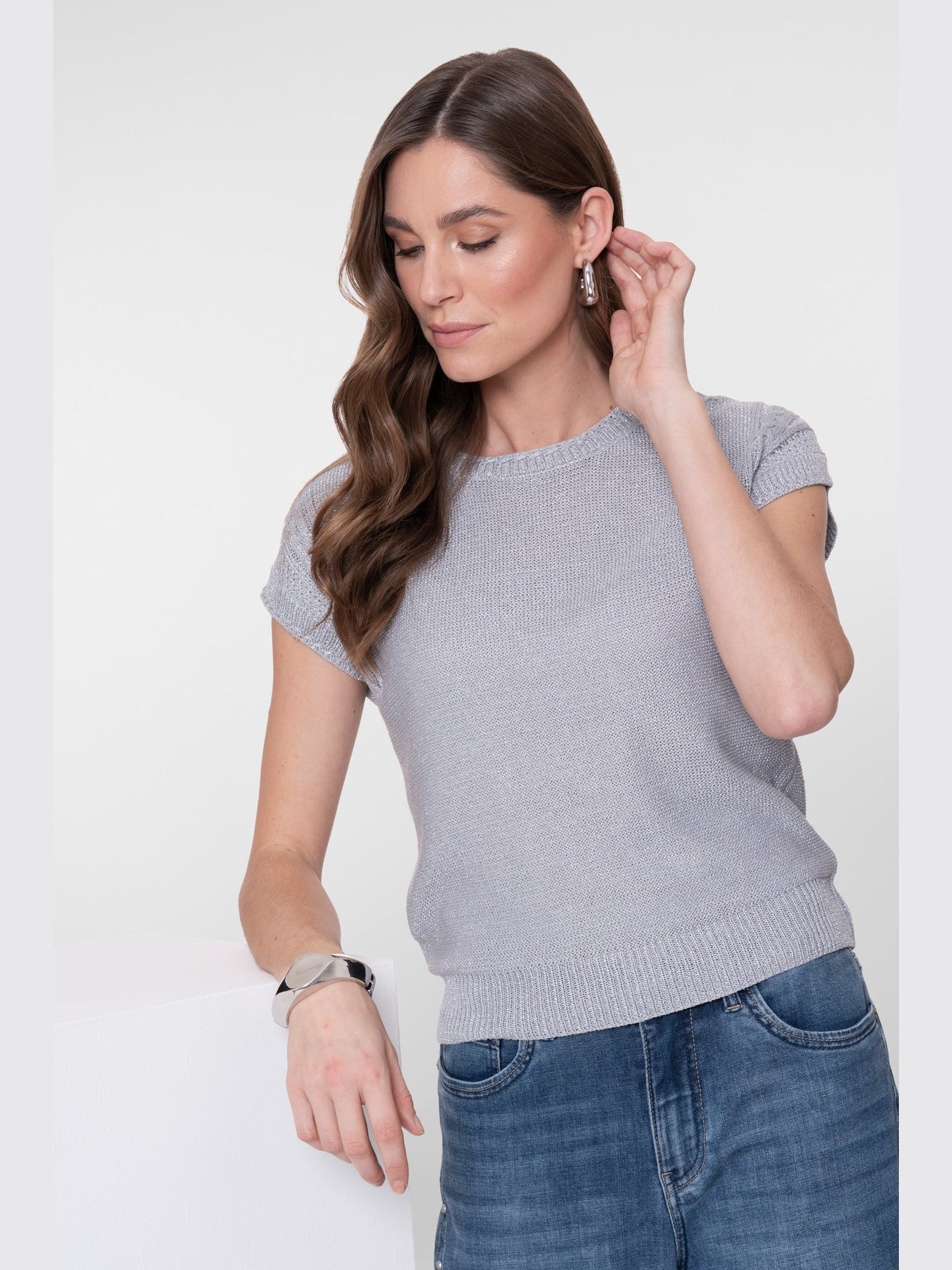 64007-10 920 Trui licht grijs