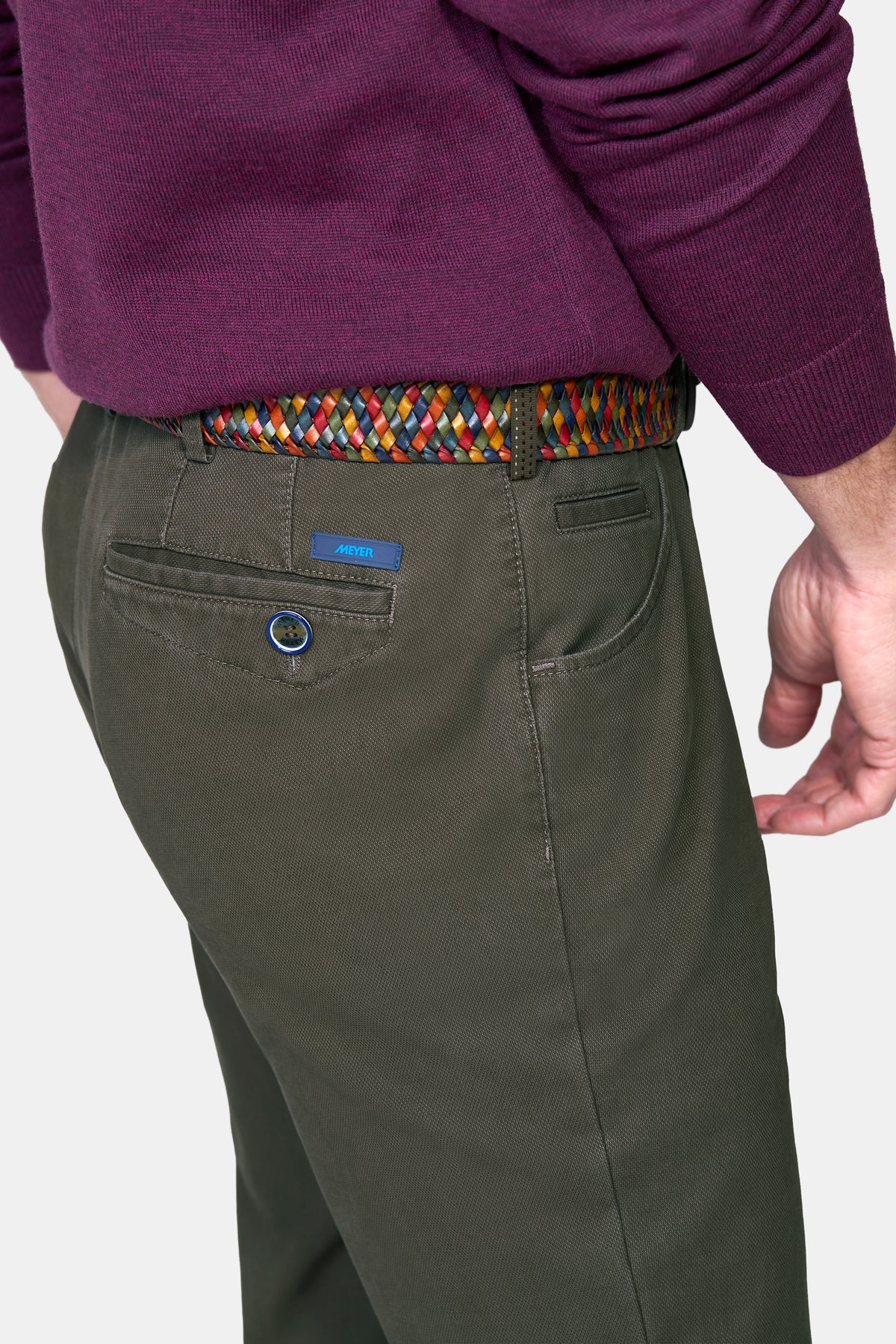 Dublin Chino Active Flex Olijf