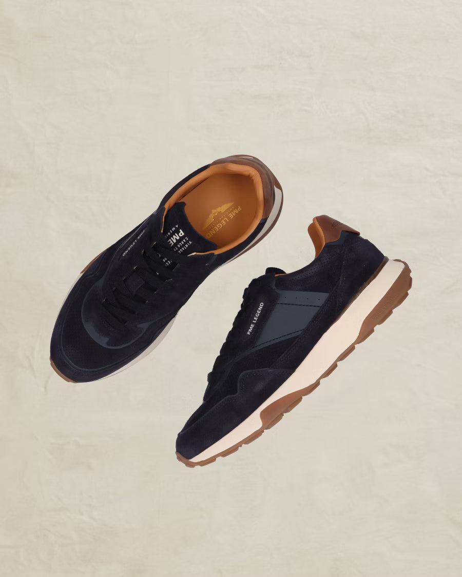 Latch Sneaker Navy Suède