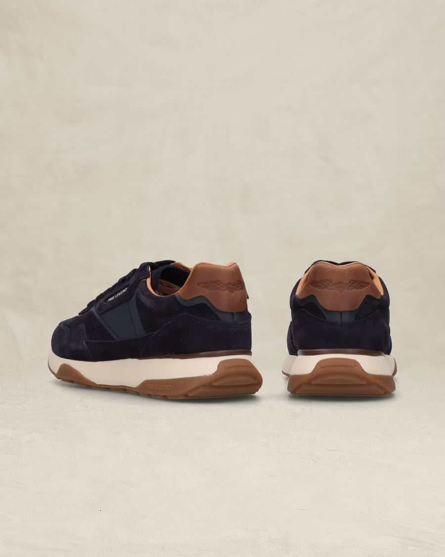 Latch Sneaker Navy Suède