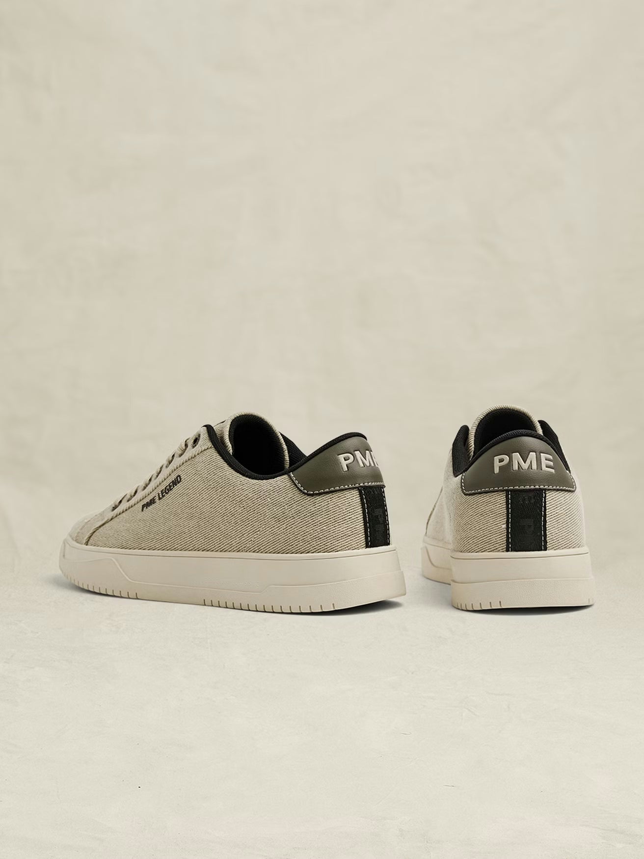 Crewman Sneaker Zand Lichtgewicht Textiel