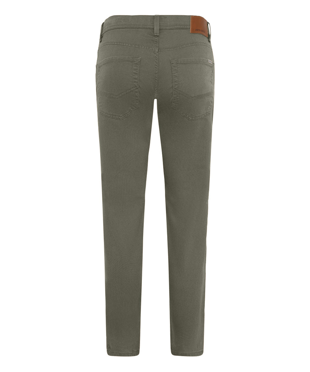 Lyon Tapered Broek Olijfgroen