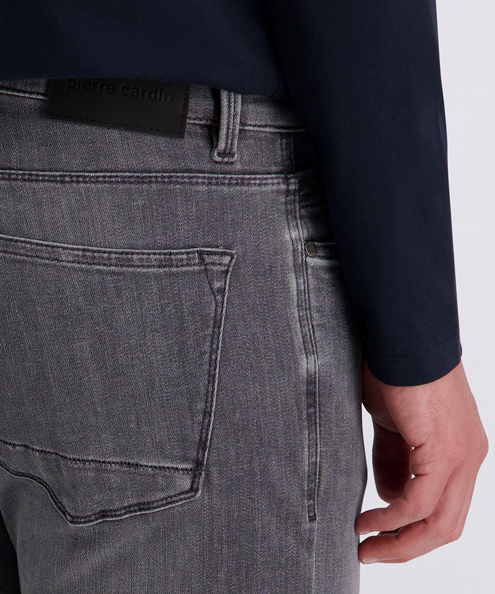 Lyon Tapered Jeans Grijs