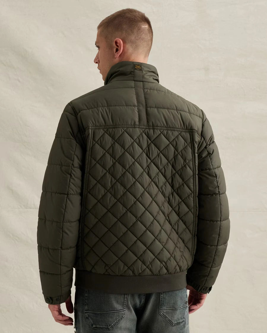 Cargo Glider Flight Jacket Donkergroen