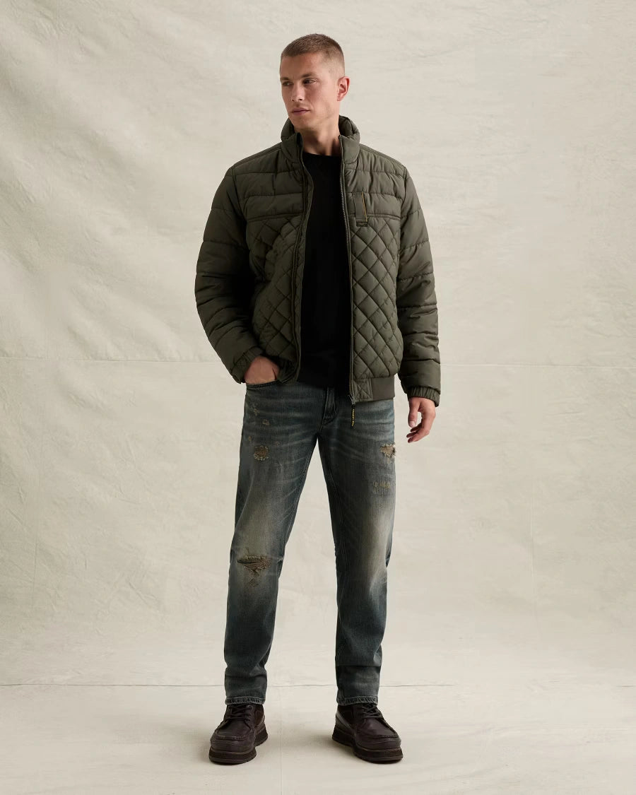 Cargo Glider Flight Jacket Donkergroen