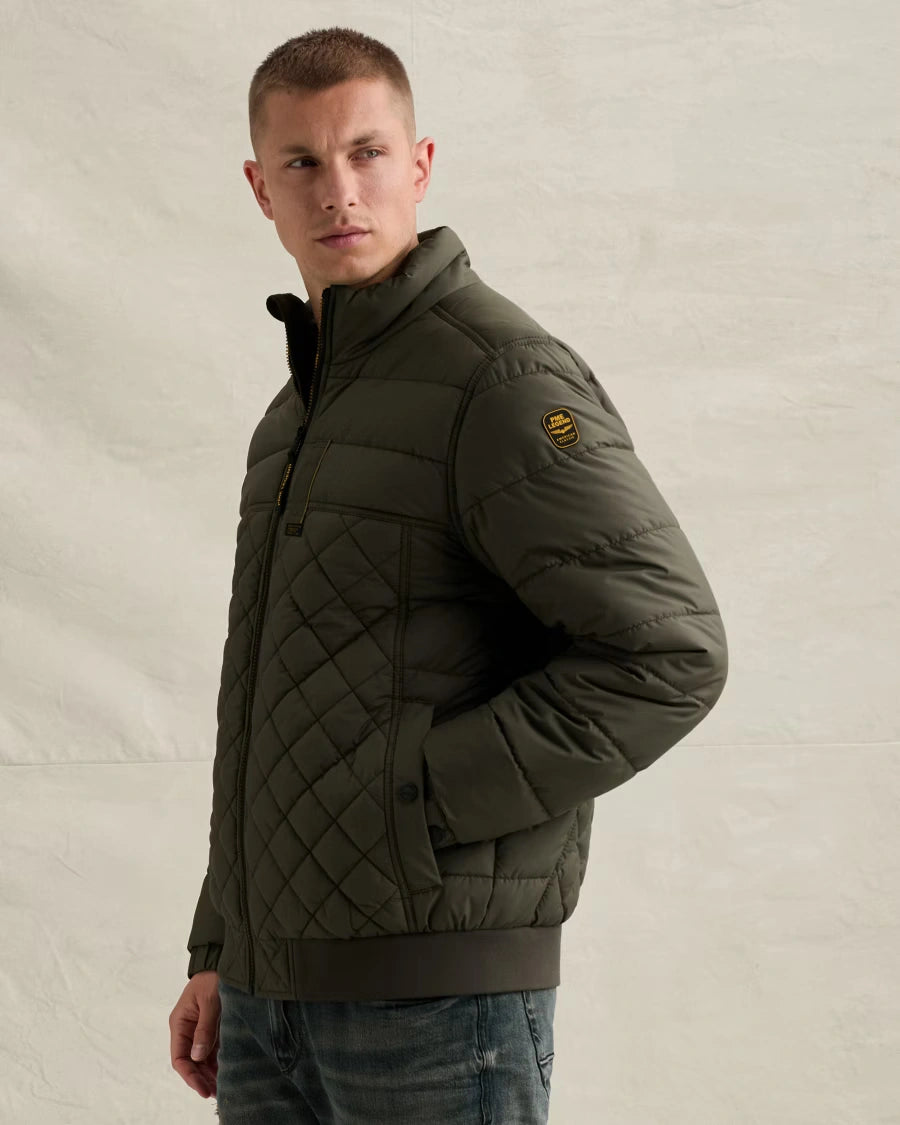 Cargo Glider Flight Jacket Donkergroen