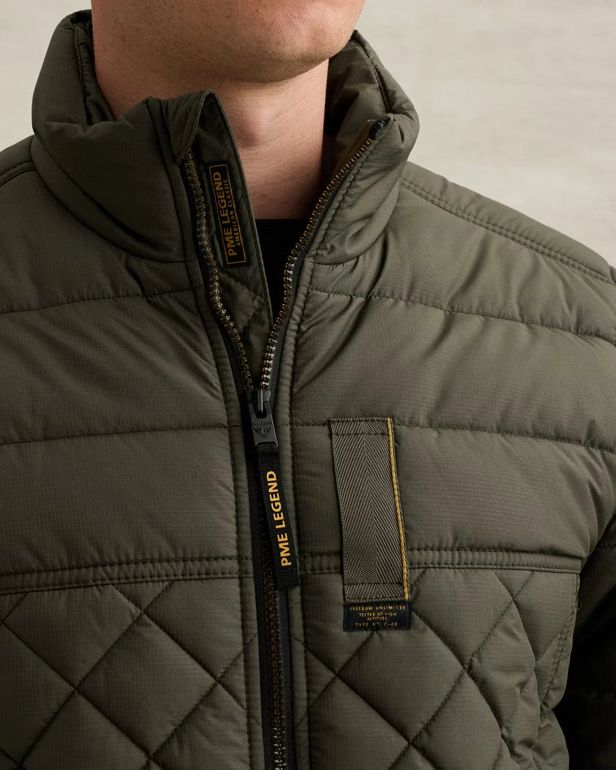 Cargo Glider Flight Jacket Donkergroen