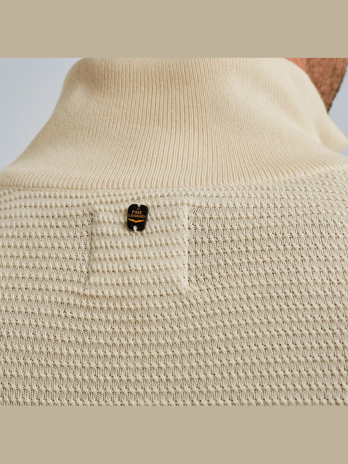 PKW2510301-7013 Trui met halve rits