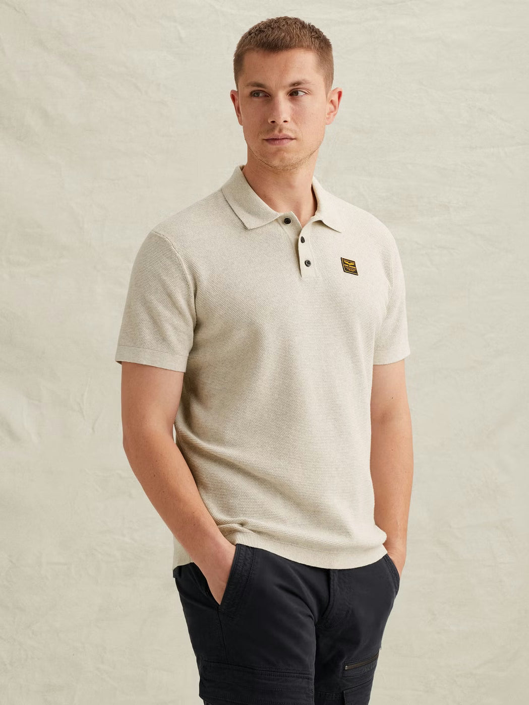 PPSS2602853-910 Polo grijs