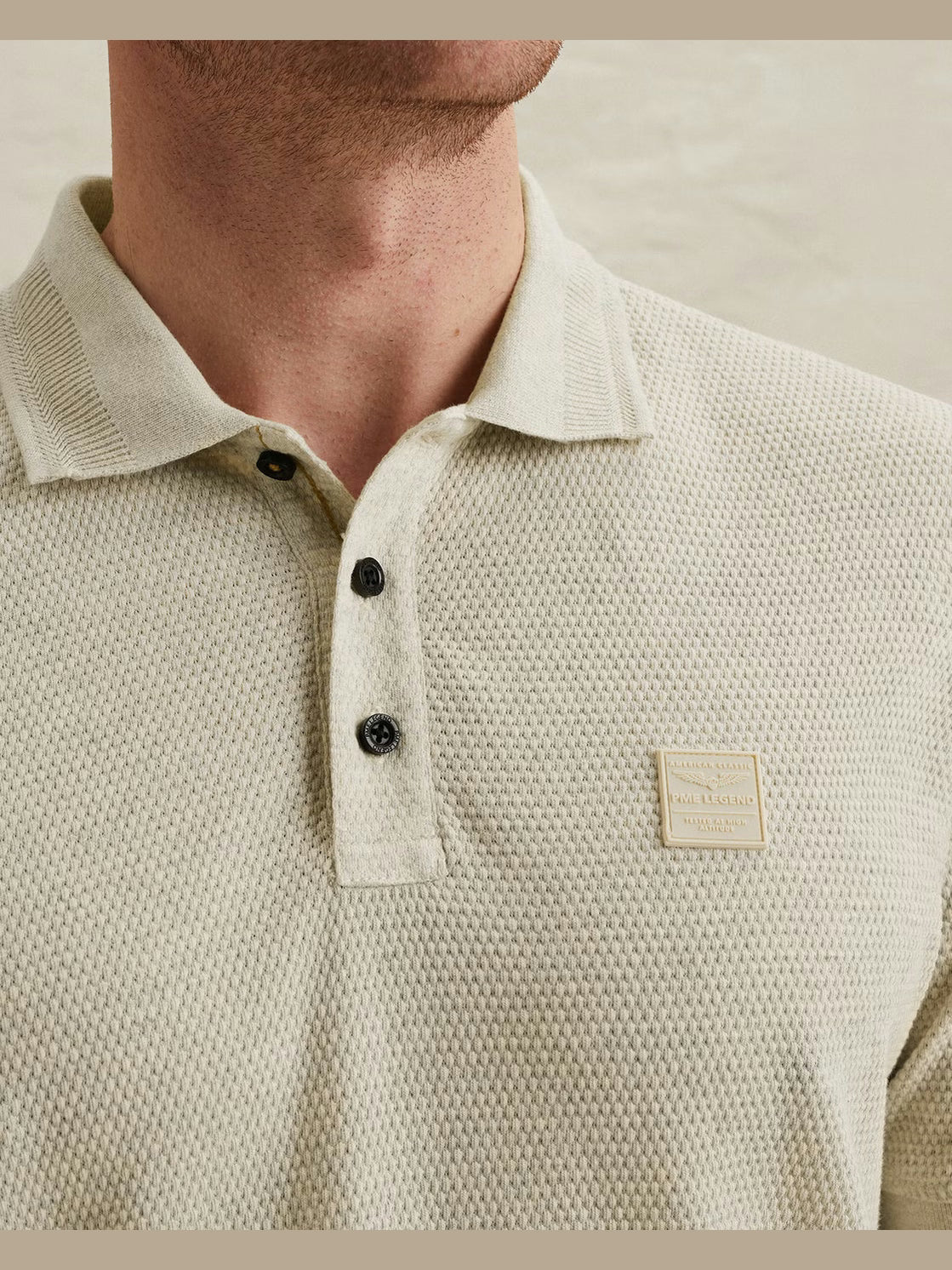 PPSS2602856-7013 Polo beige - Castelijn mode