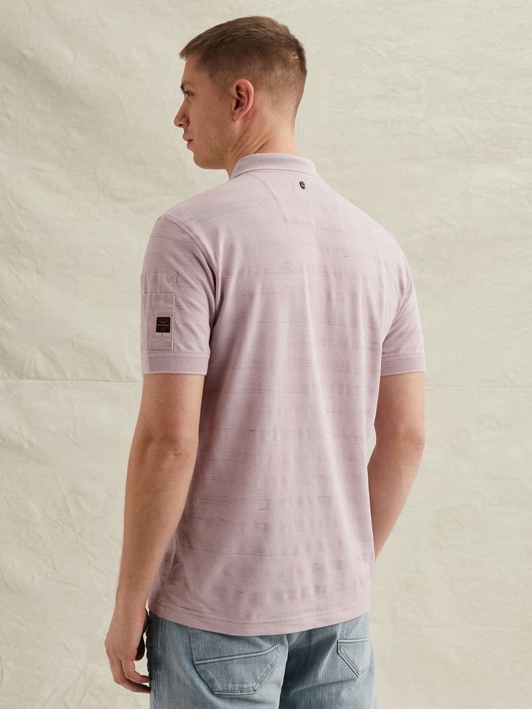 PPSS2603885-4203 Polo gestreept lavendel - Castelijn mode