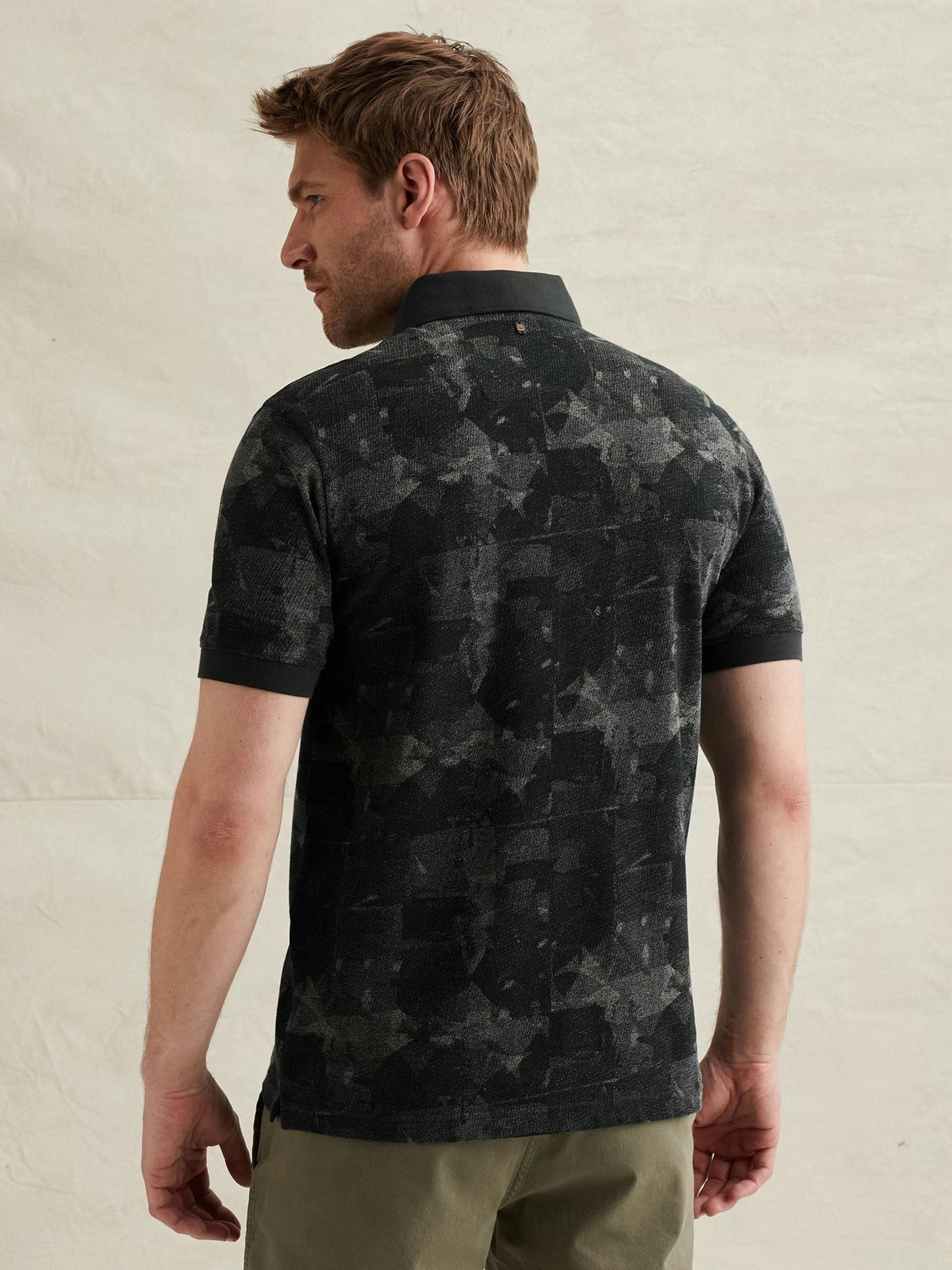 PPSS2604851-5282 Polo Korte Mouw Carbon