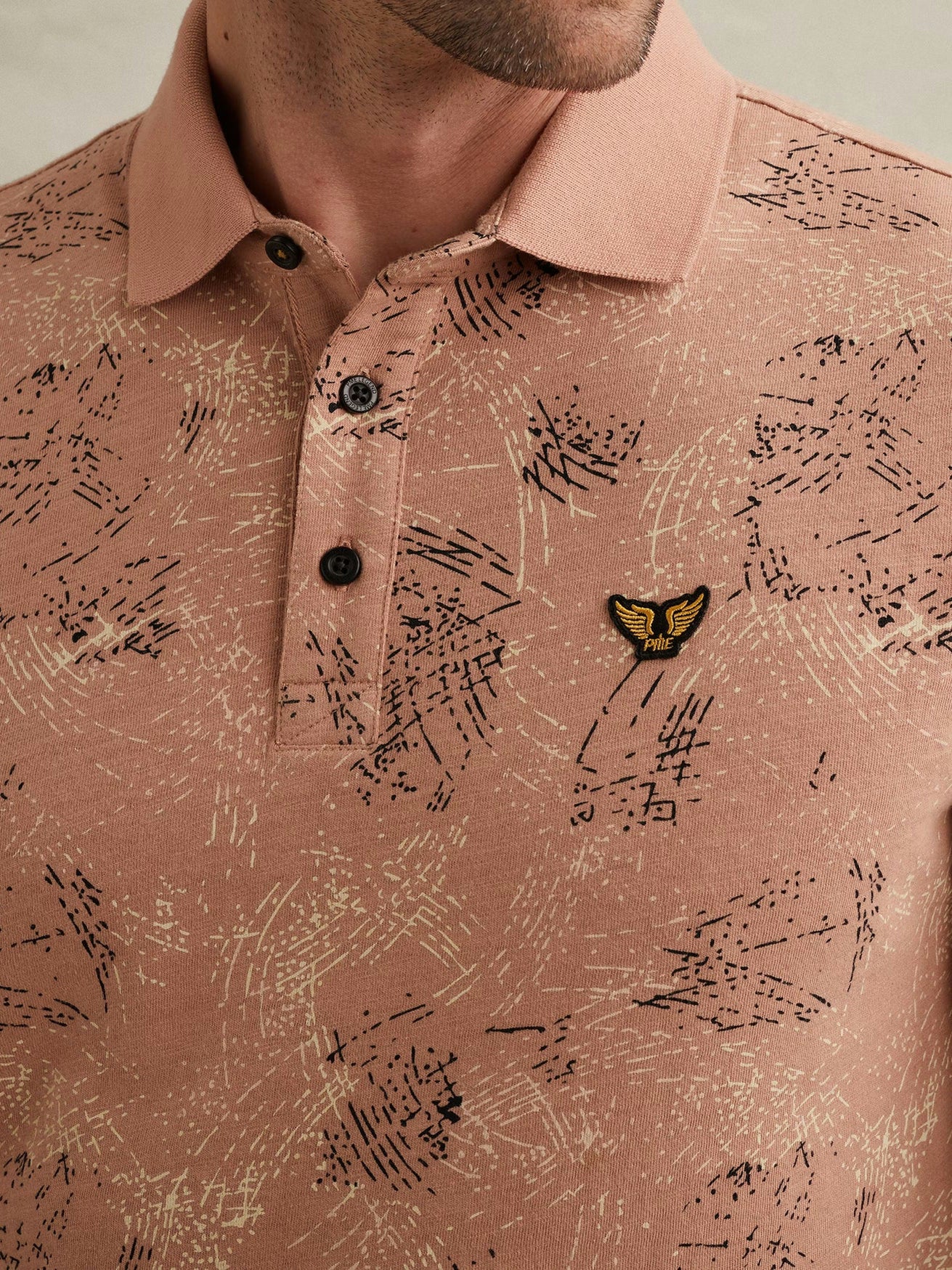 PPSS2604858-3031 Polo Roze Print