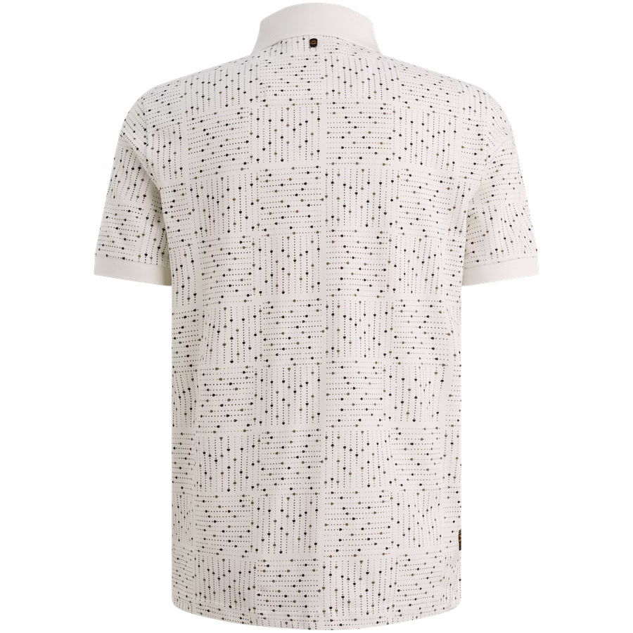 PPSS2605859-7001 Polo Wit Structuur