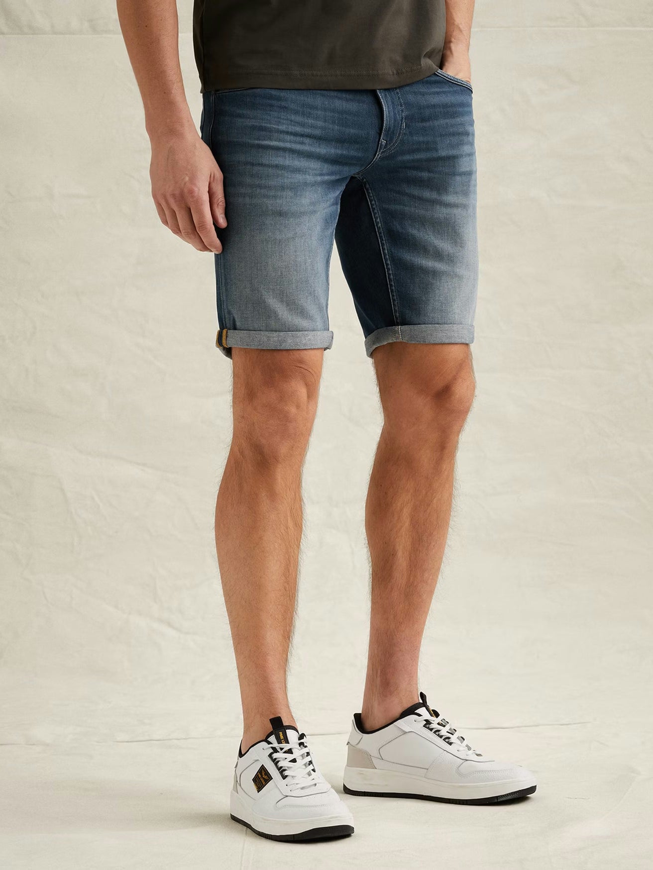 PSH165-MUB Nightflight korte jeans - Castelijn mode